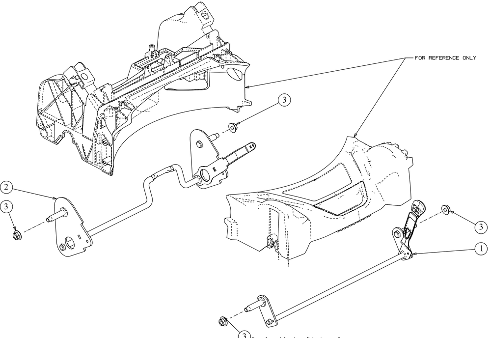 Axles Diagram and Parts List for (12ACD2J6710)(2017) Cub Cadet Lawn Mower